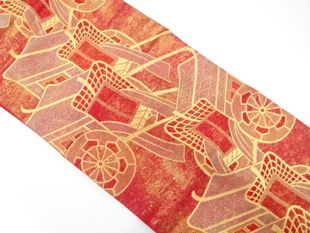 JAPANESE NAGOYA OBI / WOVEN CARRIAGE